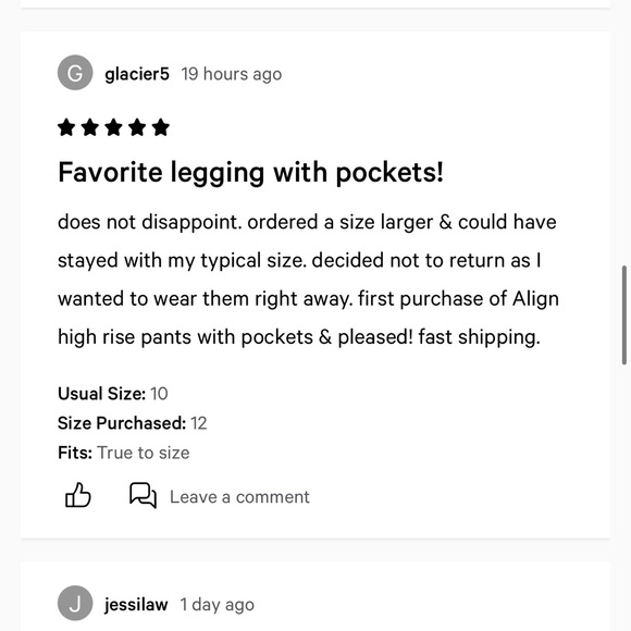 Lululemon Align High-Rise Pant with Pockets 25” - Size 10 - Creamy Mint - Picture 11 of 12